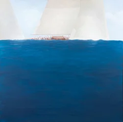 J Class Racing, Solent, 2012 (akryl på duk)